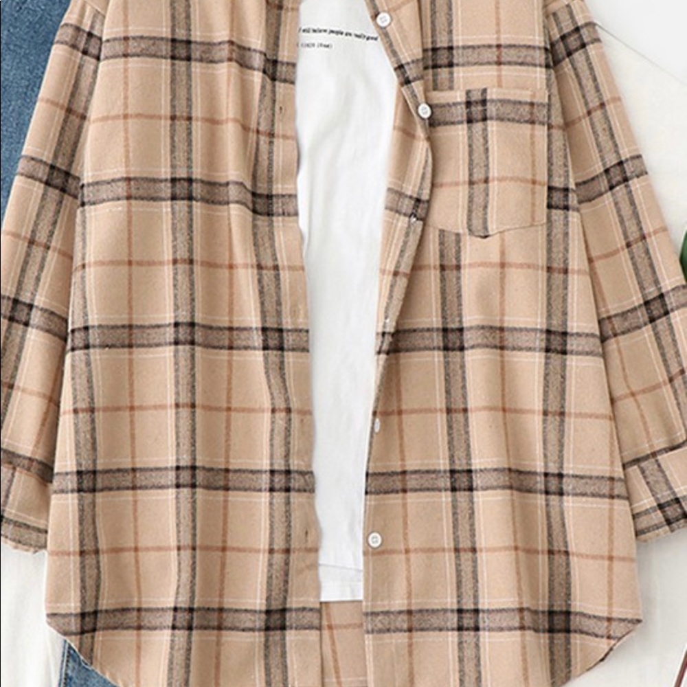 Fannel- Beige/Brown